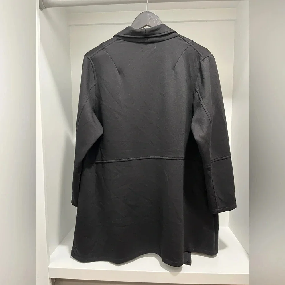 Max Studio Black Blazer Jacket Size 1X New With Tags